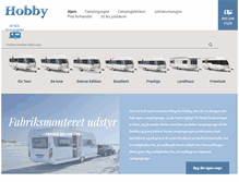 Tablet Screenshot of hobbyinfo.dk